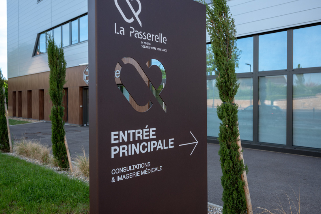 Entrée passerelle