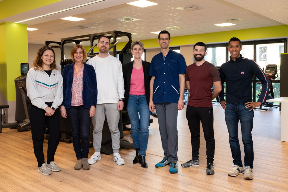 Equipe institut sport santé caladois